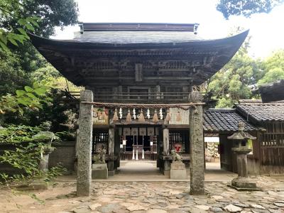 櫻井神社 鳥居と楼門