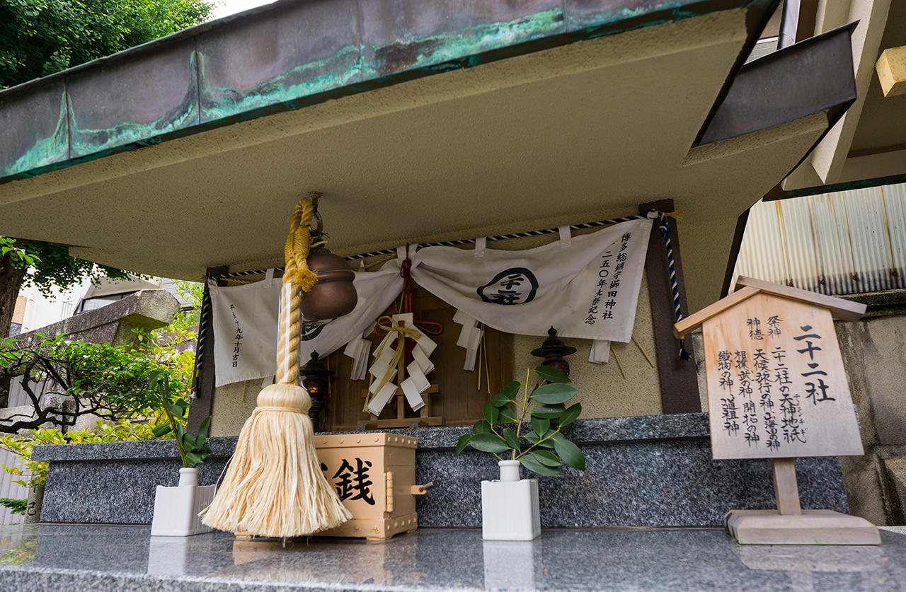 二十二社 社殿アップ