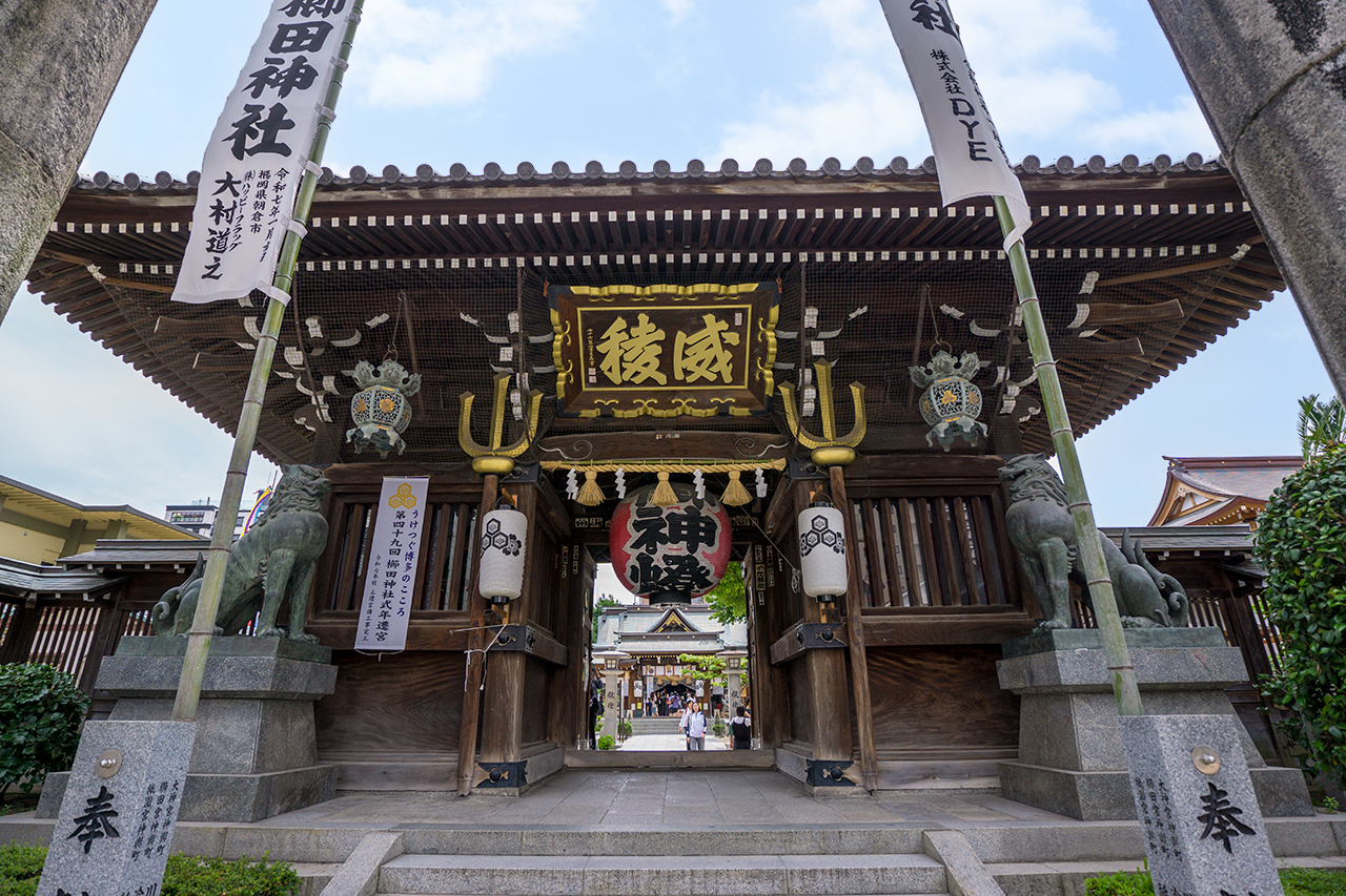 櫛田神社 楼門