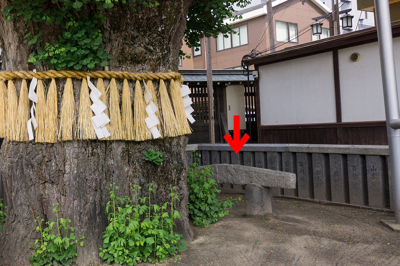 蒙古軍の碇石 二つ目