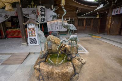 櫛田神社 霊泉鶴の井戸