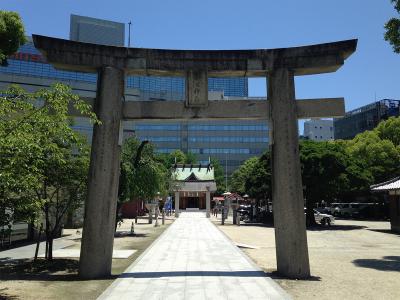 警固神社 鳥居