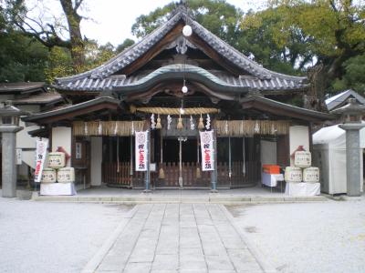 曩祖八幡宮 拝殿