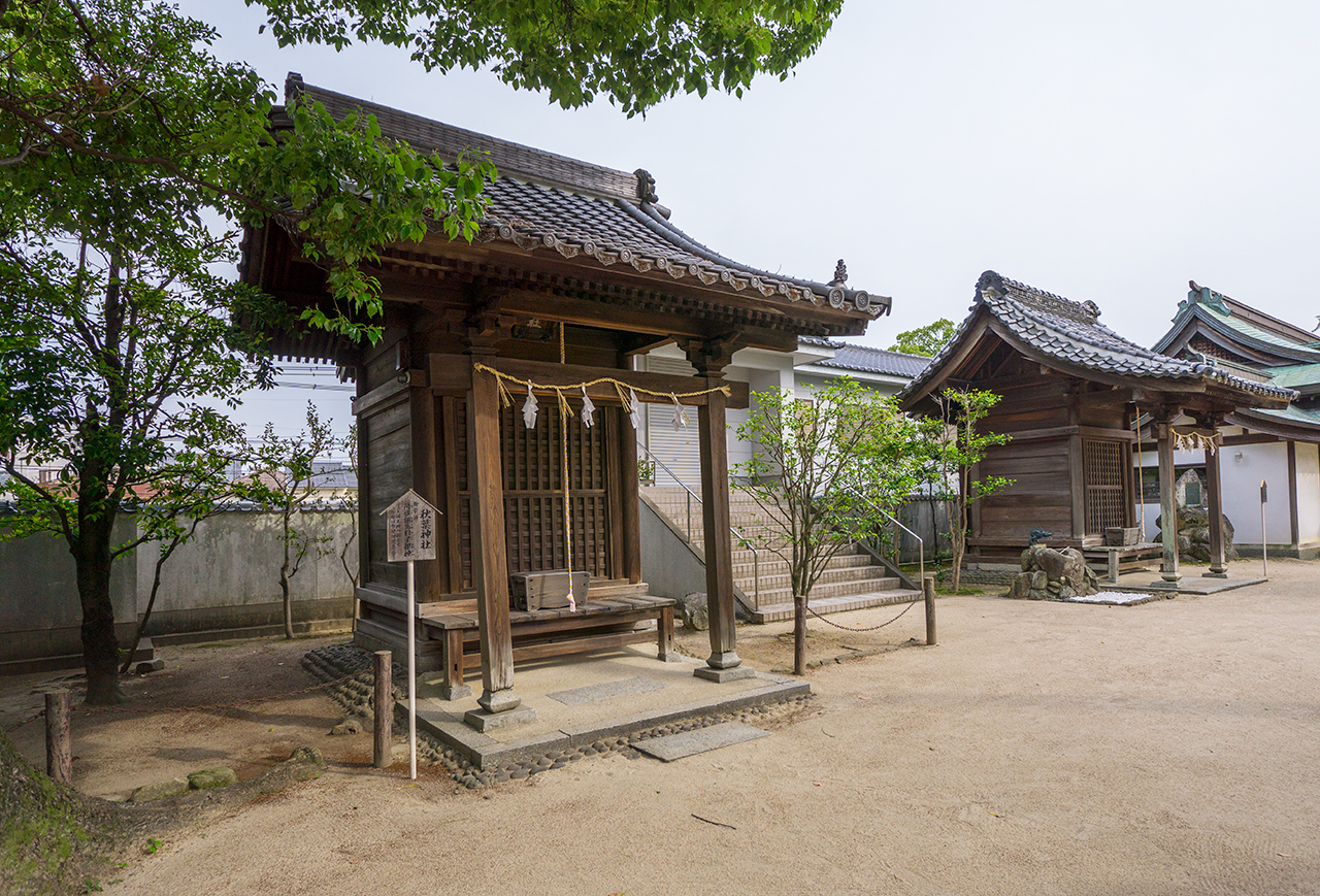 秋葉神社・千代松神社 社殿