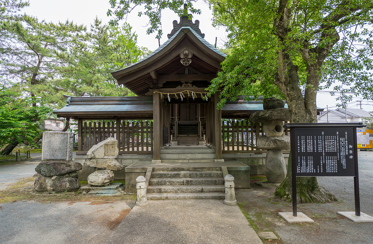 眞木神社 拝殿