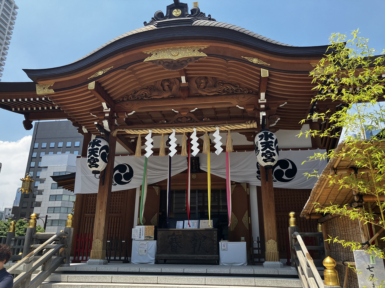 東京の水天宮社殿