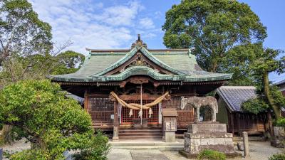 筑後乃国阿蘇神社 拝殿
