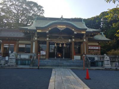 到津八幡神社 拝殿
