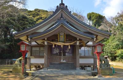 織幡神社 拝殿