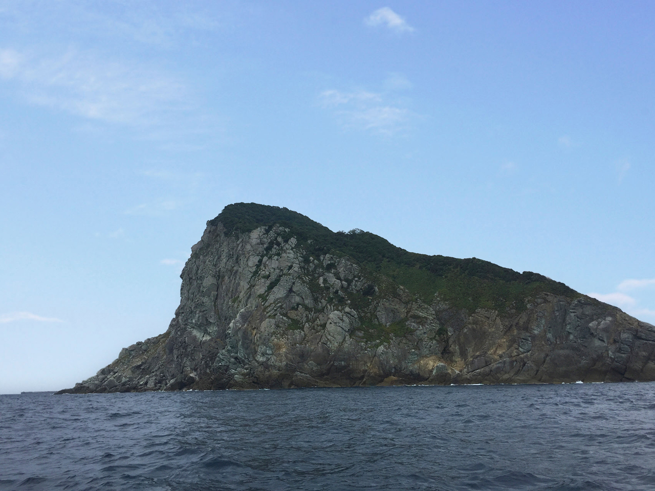 別角度の沖ノ島