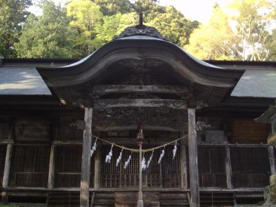 隠津島神社 拝殿