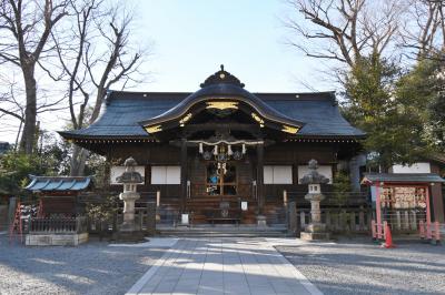 安積國造神社 拝殿