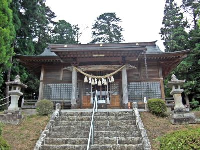 子眉嶺神社 拝殿