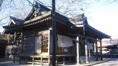 石都々古和気神社 拝殿