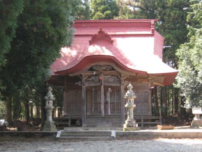 亀賀森神社 拝殿