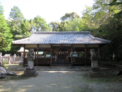 阿夫志奈神社 拝殿