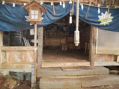 荒神社 拝殿内部