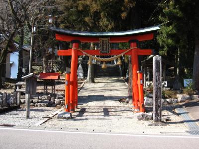 柯柄八幡神社 鳥居