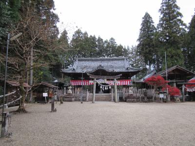 坂下神社 鳥居と拝殿