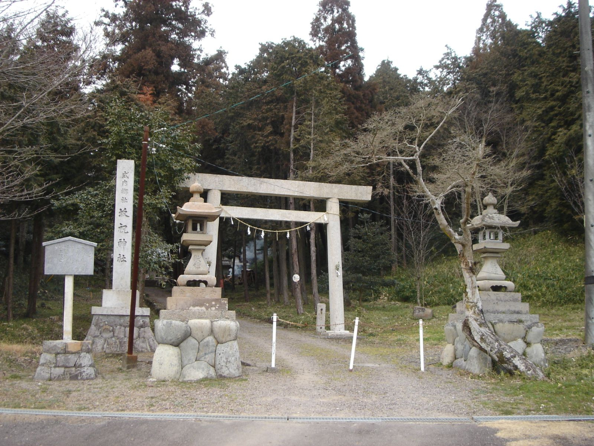 鳥居と社号標