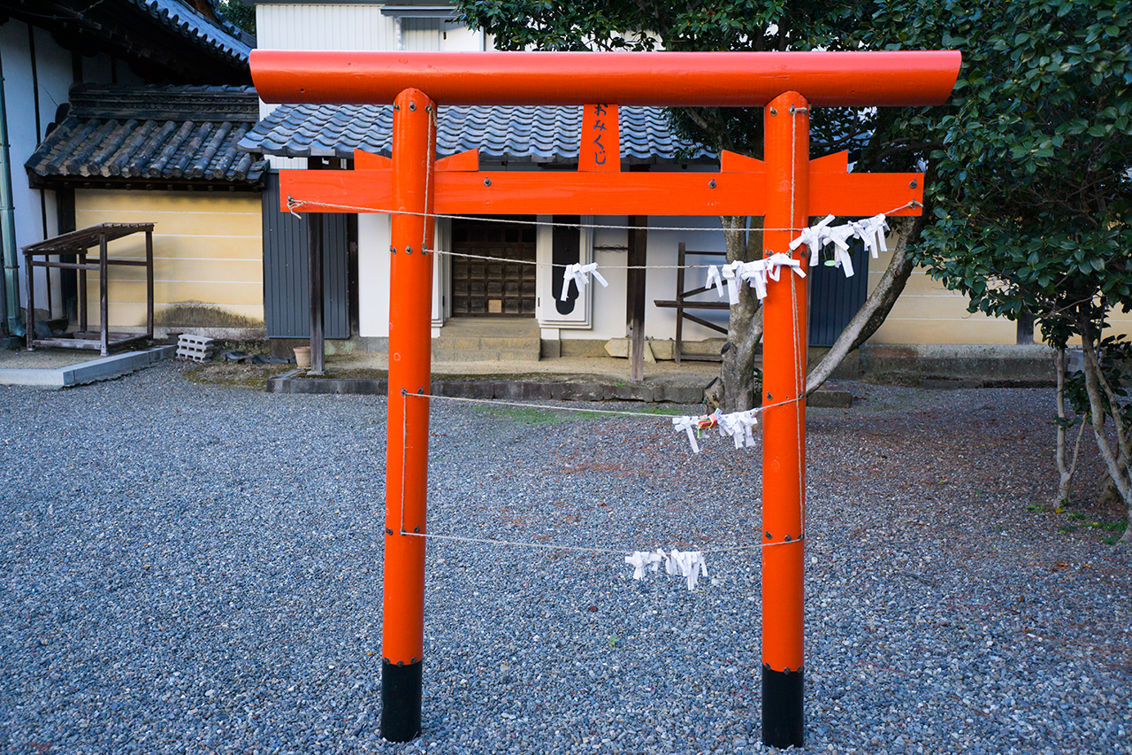 南宮大社 おみくじ掛け所