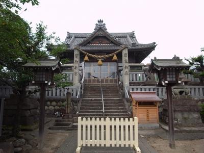村国真墨田神社 拝殿