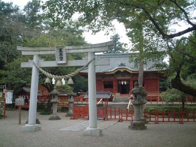 世良田東照宮 鳥居と拝殿