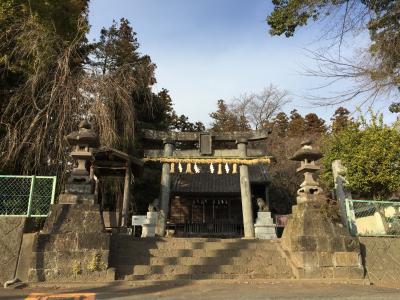 木曽三柱神社 鳥居と拝殿