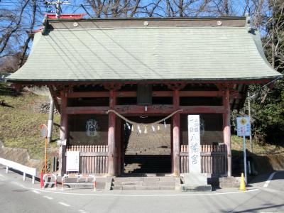 上野國一社八幡宮 神門