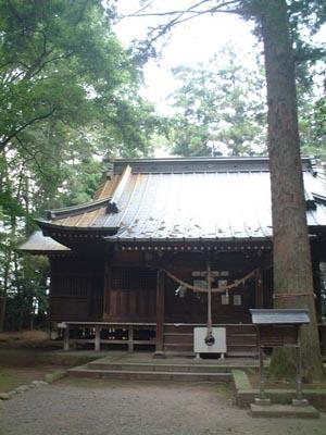 生品神社 拝殿