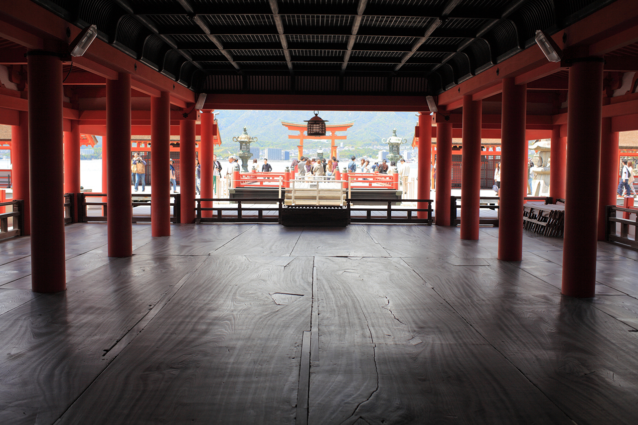 祓殿から見える絶景