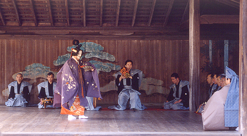 桃花祭御神能