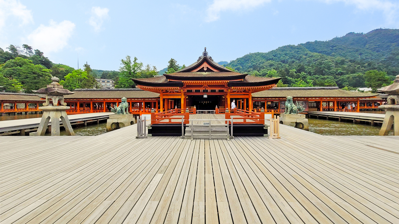 先端からみた平舞台・高舞台