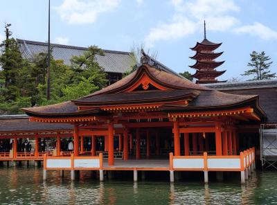 厳島神社 客神社 社殿