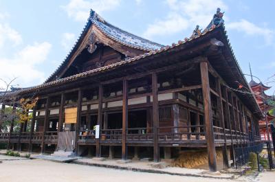 厳島神社 豊国神社 社殿正面