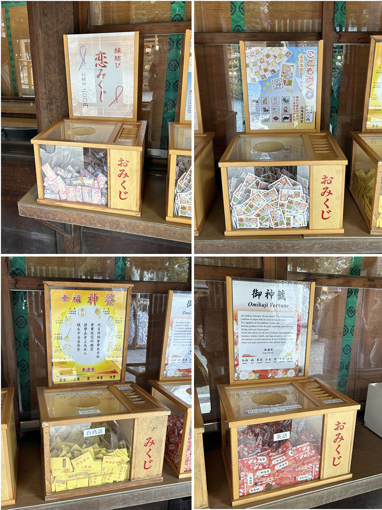 北海道神宮のおみくじ