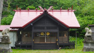 浜益神社 拝殿
