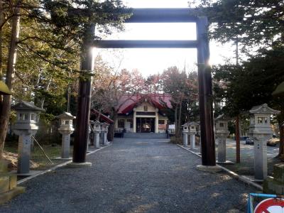 豊栄神社 鳥居と拝殿