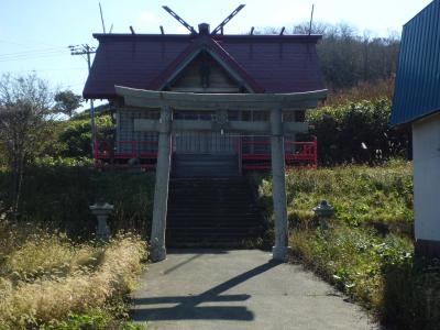 恵比須神社 鳥居と拝殿