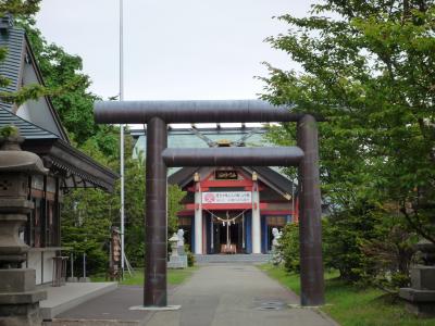 北門神社 鳥居と拝殿