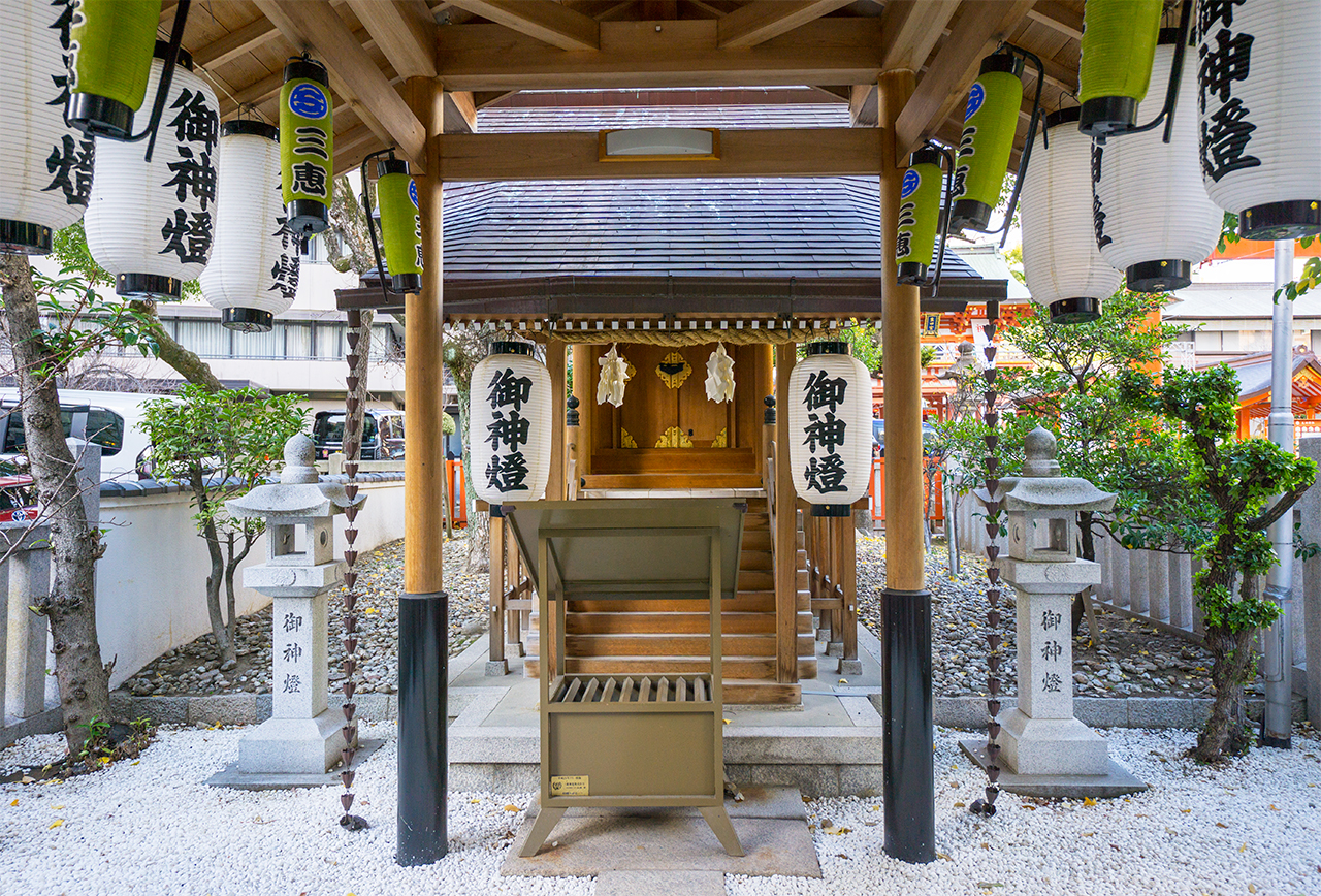 生田神社 大海神社 社殿