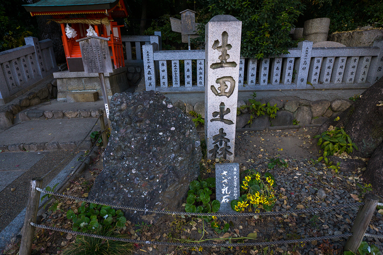 生田神社 さざれ石