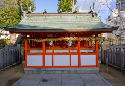 生田神社 生田神社 塞神社・雷大臣神社・人丸神社 社殿