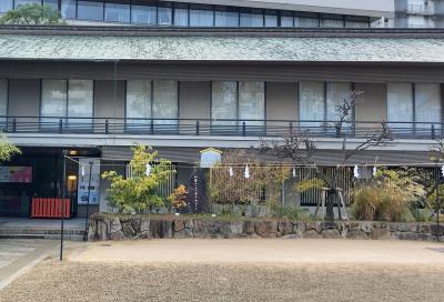 生田神社 生田神社 社務所前の八丁梅