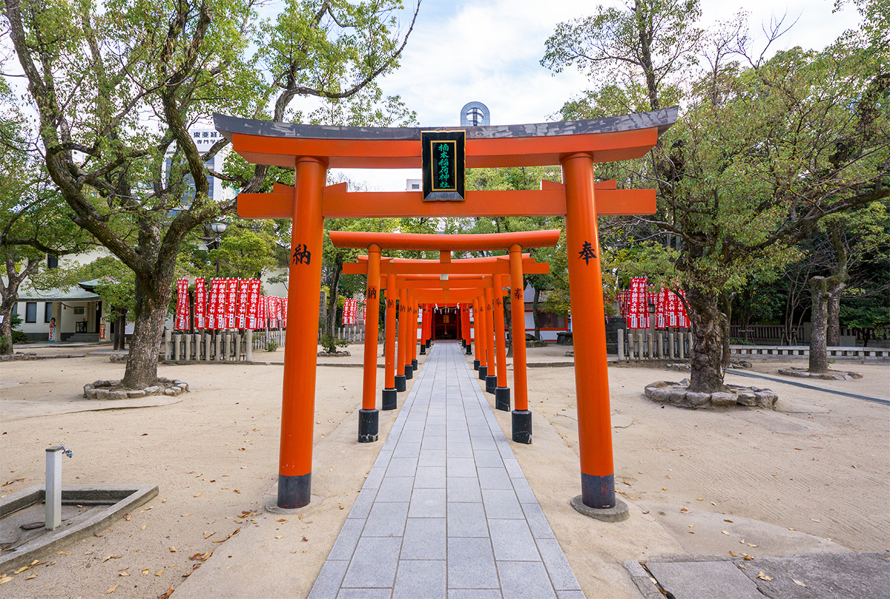 楠本稲荷神社の千本鳥居
