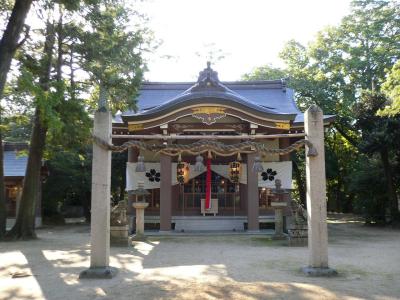 鴻池神社 鳥居と拝殿