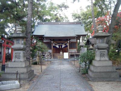 鳴尾八幡神社 拝殿