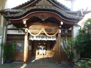 出雲大社神戸分祠 拝殿