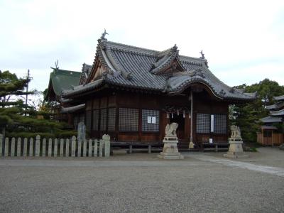 尾上神社 拝殿と本殿