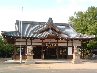松原八幡神社 拝殿